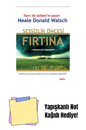 Sessizlik Öncesi Fırtına + Yapışkanlı Not Kağıdı