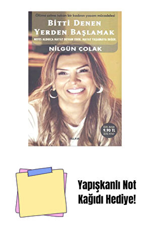 Bitti Denen Yerden Başlamak (Cep Boy) + Yapışkanlı Not Kağıdı