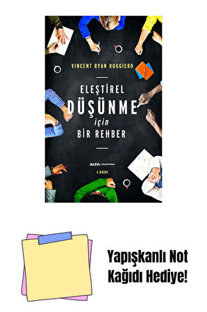 Eleştirel Düşünme İçin Bir Rehber + Yapışkanlı Not Kağıdı