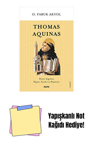Thomas Aquinas + Yapışkanlı Not Kağıdı