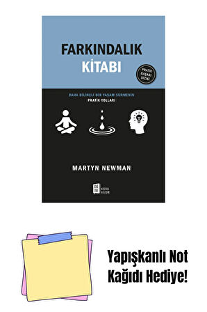 Farkındalık Kitabı + Yapışkanlı Not Kağıdı