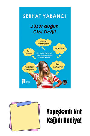 Düşündüğün Gibi Değil + Yapışkanlı Not Kağıdı