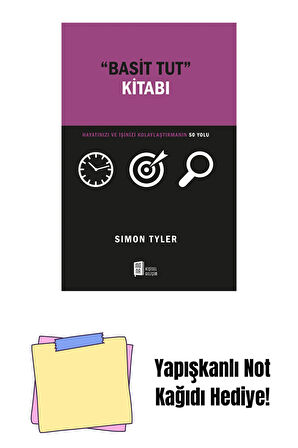 Basit Tut Kitabı + Yapışkanlı Not Kağıdı