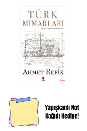 Türk Mimarları + Yapışkanlı Not Kağıdı