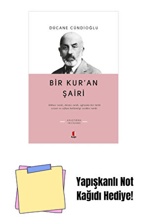 Bir Kur'an Şairi + Yapışkanlı Not Kağıdı