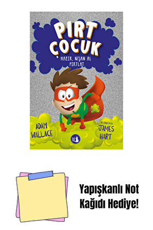 Pırt Çocuk 2 - Hazır, Nişan Al Fırlat + Yapışkanlı Not Kağıdı