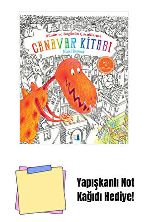 Canavar Kitabı (Ciltli) + Yapışkanlı Not Kağıdı