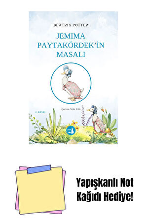 Jemima Paytakördek'in Masalı + Yapışkanlı Not Kağıdı