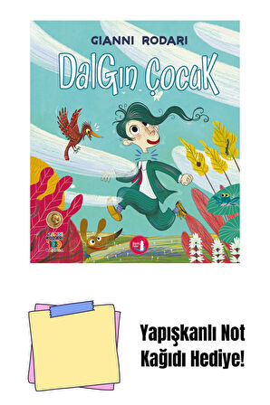 Dalgın Çocuk + Yapışkanlı Not Kağıdı