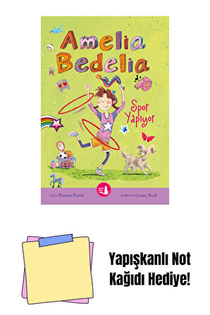 Amelia Bedelia - Spor Yapıyor + Yapışkanlı Not Kağıdı