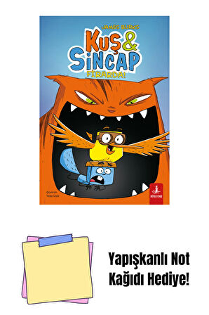 Kuş & Sincap Firarda! + Yapışkanlı Not Kağıdı