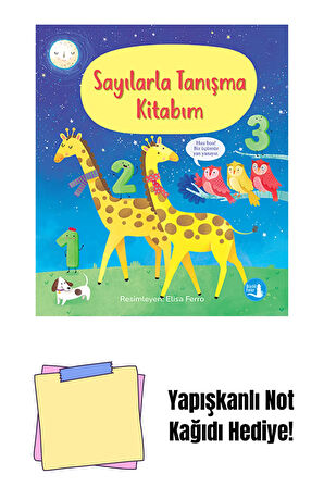 Sayılarla Tanışma Kitabım (Ciltli) + Yapışkanlı Not Kağıdı
