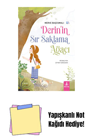 Derin’in Sır Saklama Ağacı + Yapışkanlı Not Kağıdı