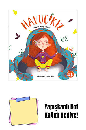 Havuç Kız + Yapışkanlı Not Kağıdı