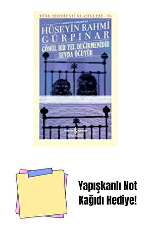 Gönül Bir Yel Değirmenidir Sevda Öğütür – Sert Kapak + Yapışkanlı Not Kağıdı