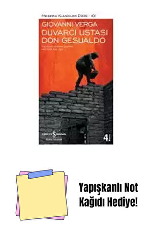 Duvarcı Ustası Don Gesualdo + Yapışkanlı Not Kağıdı