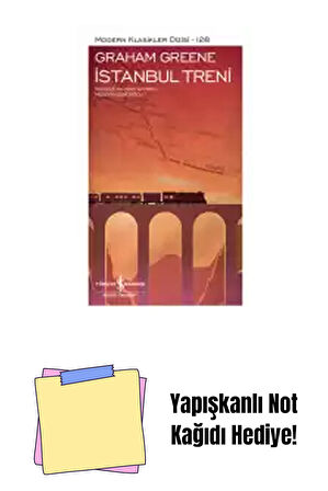 İstanbul Treni – Sert Kapak + Yapışkanlı Not Kağıdı
