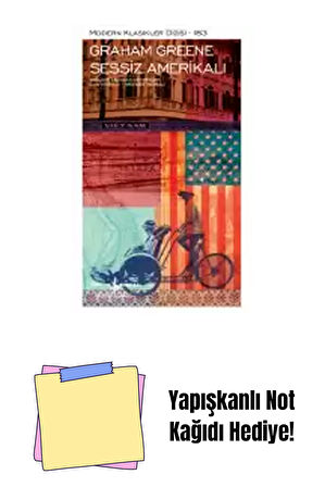 Sessiz Amerikalı – Sert Kapak + Yapışkanlı Not Kağıdı