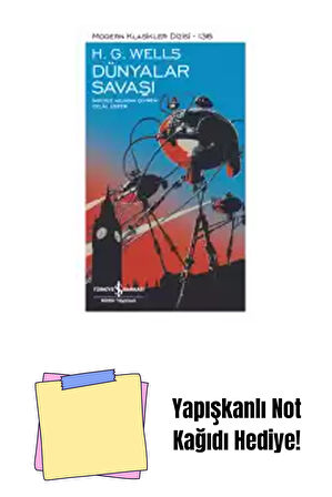 Dünyalar Savaşı – Sert Kapak + Yapışkanlı Not Kağıdı