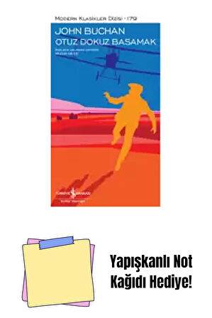 Otuz Dokuz Basamak – Sert Kapak + Yapışkanlı Not Kağıdı