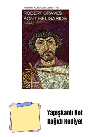 Kont Belisarios – Sert Kapak + Yapışkanlı Not Kağıdı