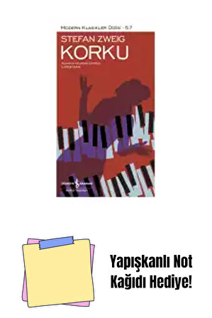 Korku – Sert Kapak + Yapışkanlı Not Kağıdı