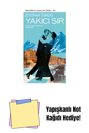 Yakıcı Sır – Sert Kapak + Yapışkanlı Not Kağıdı
