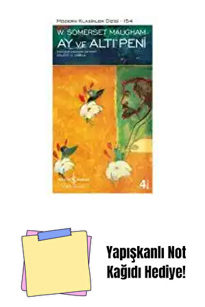 Ay ve Altı Peni + Yapışkanlı Not Kağıdı