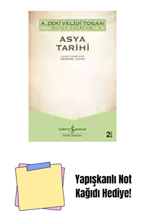 Asya Tarihi + Yapışkanlı Not Kağıdı