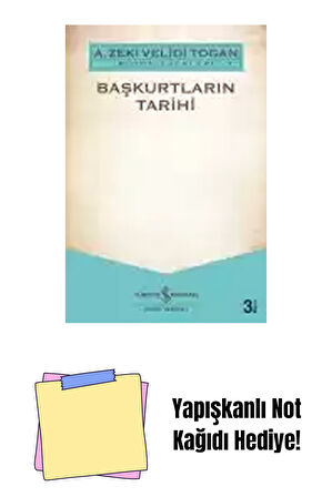 Başkurtların Tarihi + Yapışkanlı Not Kağıdı