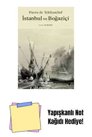 İstanbul ve Boğaziçi + Yapışkanlı Not Kağıdı