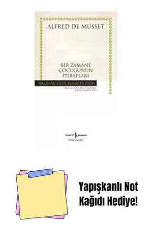 Bir Zamane Çocuğunun İtirafları + Yapışkanlı Not Kağıdı
