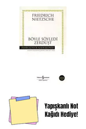 Böyle Söyledi Zerdüşt + Yapışkanlı Not Kağıdı