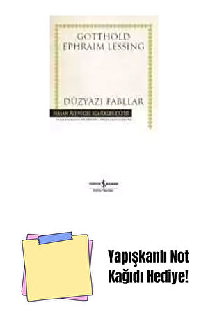 Düzyazı Fabllar + Yapışkanlı Not Kağıdı