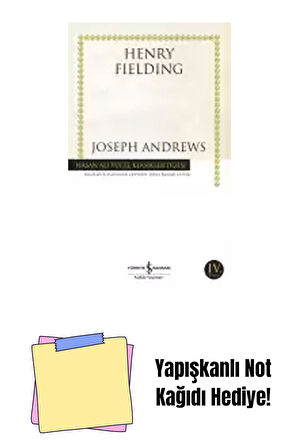 Joseph Andrews + Yapışkanlı Not Kağıdı