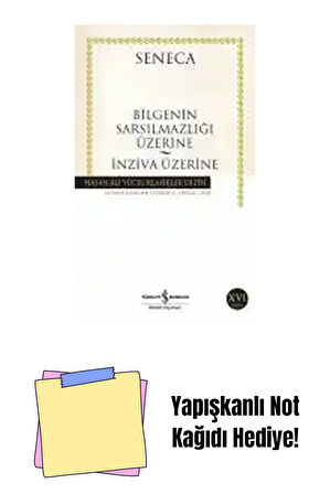 Bilgenin Sarsılmazlığı Üzerine – İnziva Üzerine + Yapışkanlı Not Kağıdı