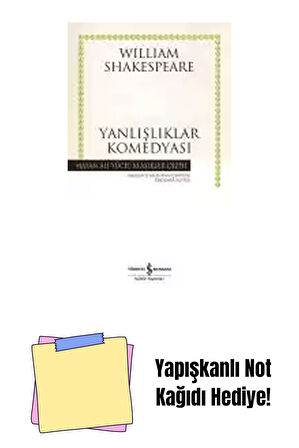 Yanlışlıklar Komedyası – Ciltli + Yapışkanlı Not Kağıdı