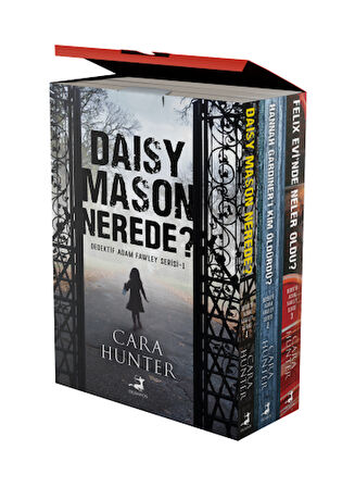 Dedektif Adam Fawley Serisi 3 Kitaplık Kutulu Set + Yapışkanlı Not Kağıdı