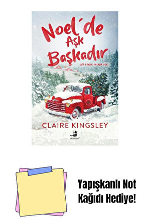 Noel'de Aşk Başkadır + Yapışkanlı Not Kağıdı