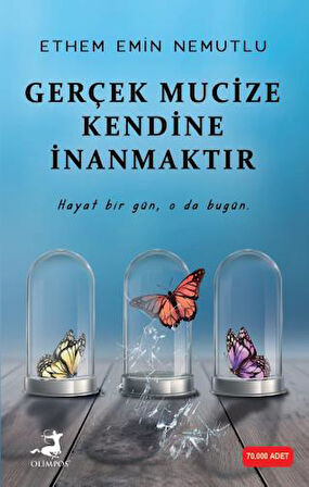 Gerçek Mucize Kendine İnanmaktır + Yapışkanlı Not Kağıdı