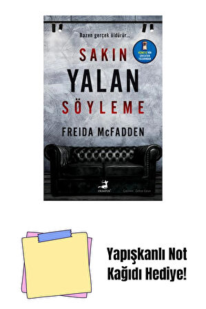 Sakın Yalan Söyleme + Yapışkanlı Not Kağıdı