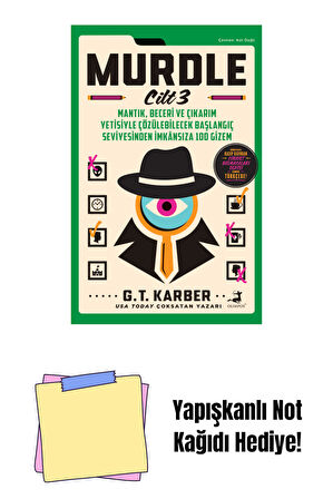 Murdle 3 + Yapışkanlı Not Kağıdı