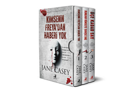 Jane Casey Jess Tennant Serisi Kutulu Set + Yapışkanlı Not Kağıdı