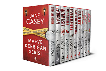 Jane Casey Maeve Kerrigan Serisi (10 Kitap) + Yapışkanlı Not Kağıdı