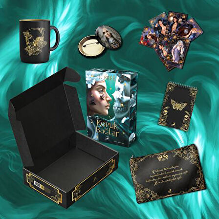 KUTULU SET - KOPUK BAĞLAR CİLTLİ + Yapışkanlı Not Kağıdı