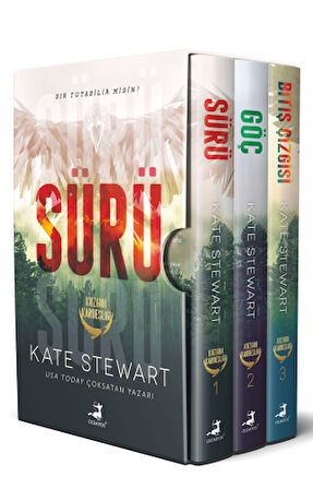 Kuzgun Kardeşliği Serisi – 3 Kitaplık Kutulu Set + Yapışkanlı Not Kağıdı