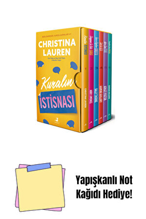 Beklenmedik Karşılaşmalar Serisi Kutulu Set – 6 Kitap + Yapışkanlı Not Kağıdı