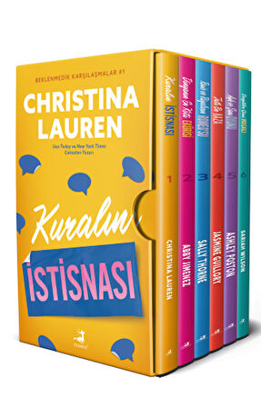 Beklenmedik Karşılaşmalar Serisi Kutulu Set – 6 Kitap + Yapışkanlı Not Kağıdı
