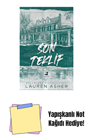 Son Teklif + Yapışkanlı Not Kağıdı