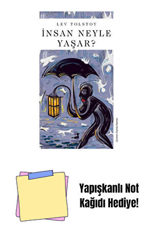 İnsan Neyle Yaşar? + Yapışkanlı Not Kağıdı